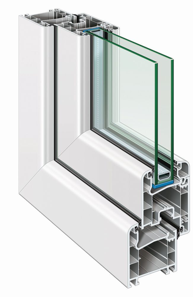 Fenster aus Kunststoff ISO