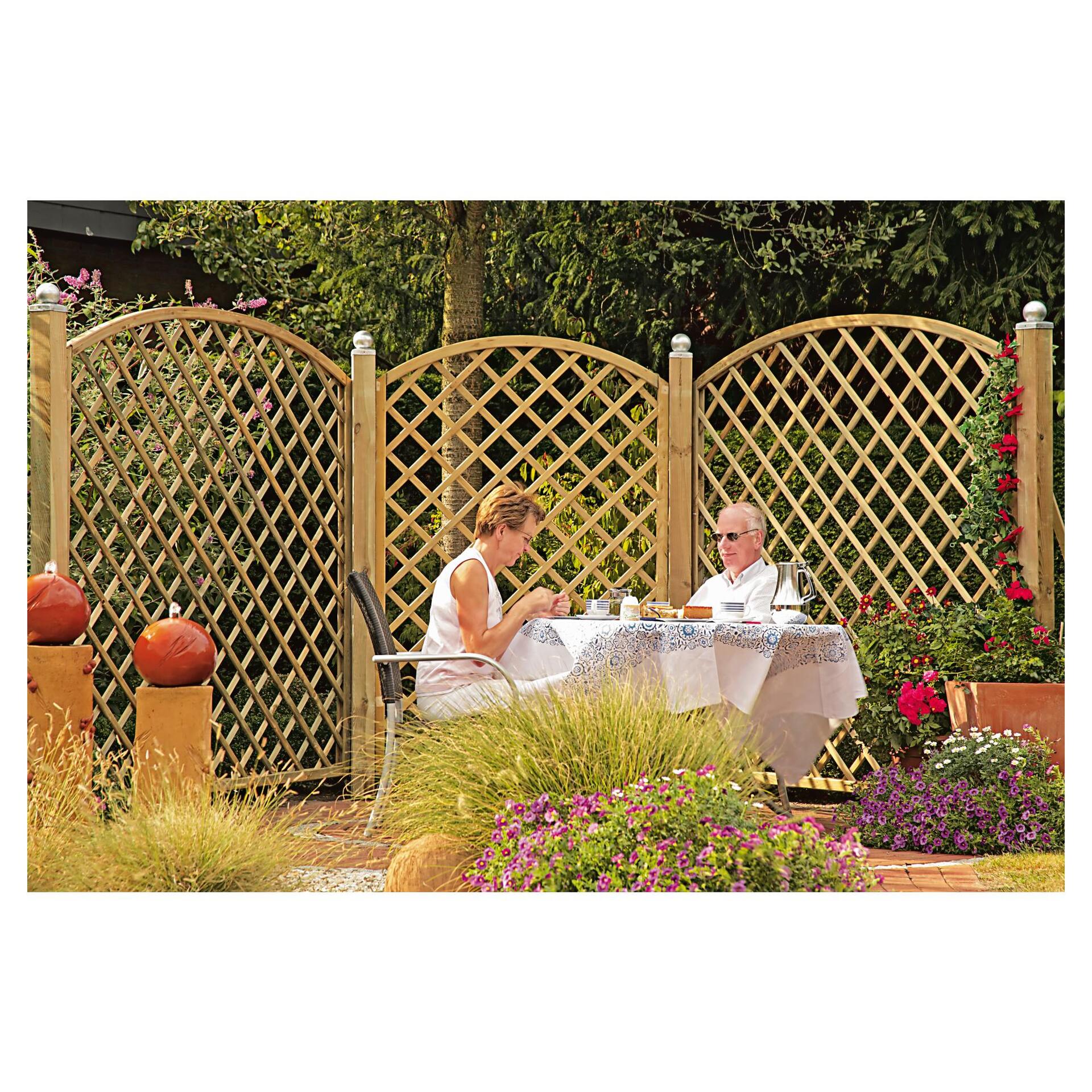 Bogen-Rankzaun-Serie