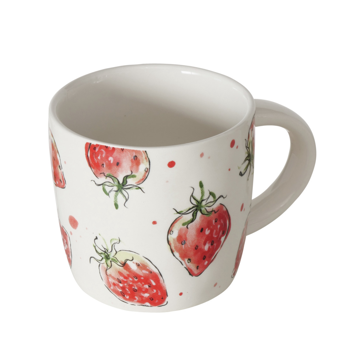 Jumbobecher Strawberry, 2-fach sortiert