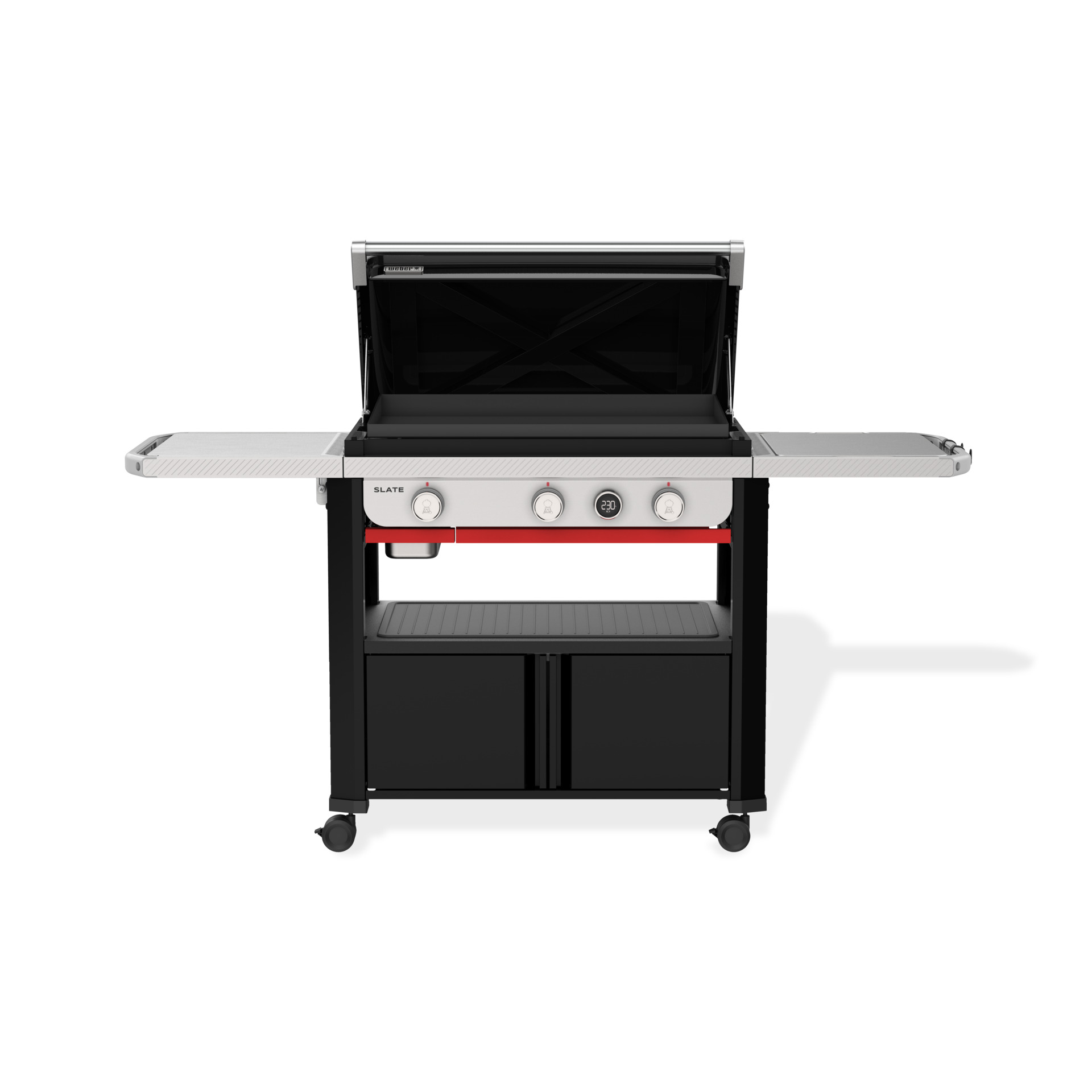 Slate GPD76 Premium Plancha Gasgrill , schwarz