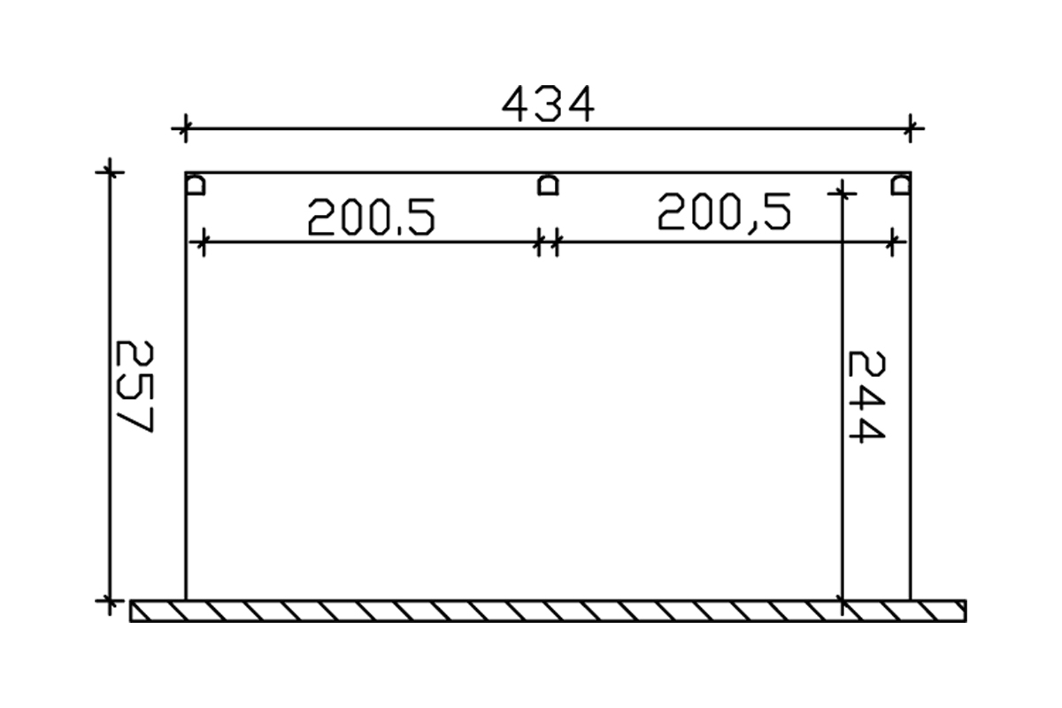 Terrassenüberdachung Monza