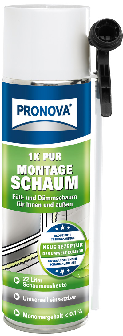 Pronova 1K Montageschaum monomeram Weiss