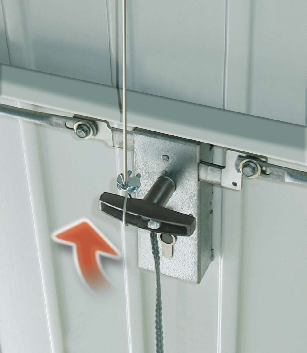 Notentriegelung für DRIVE-Garagentorantriebe