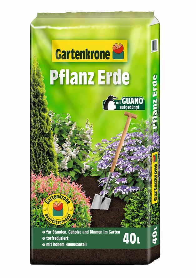 Pflanzerde, torfreduziert