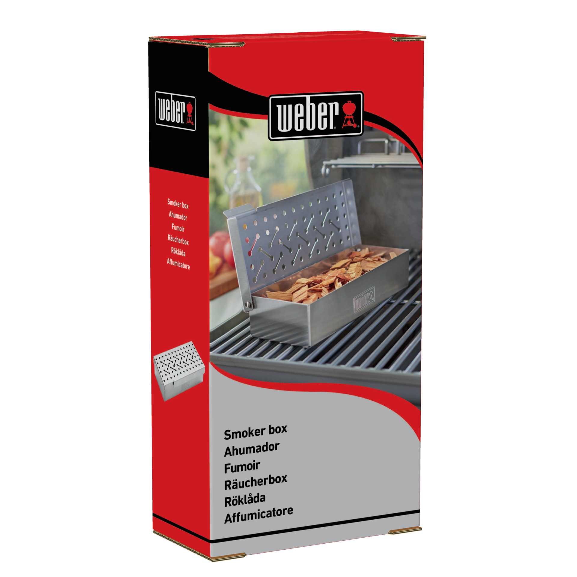 Raeucherbox Universal Edelstahl, Gasgrills Ab Q 200 bei leitermann.de günstig kaufen Raeucherbox Universal Edelstahl, Gasgrills Ab Q 200