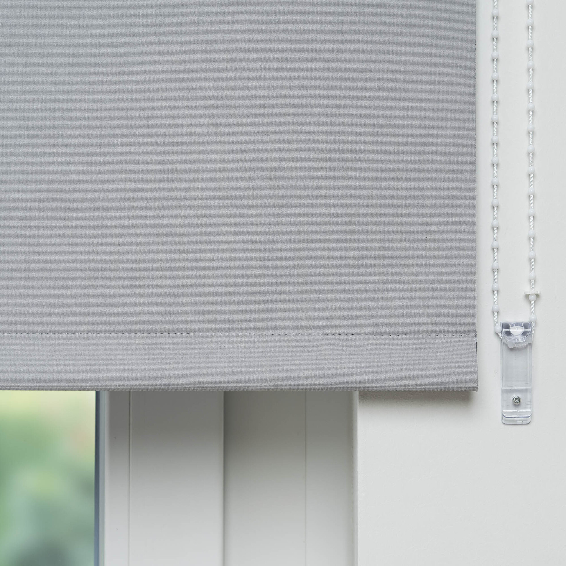 Seitenzug-Rollo Uni Verdunkelnd