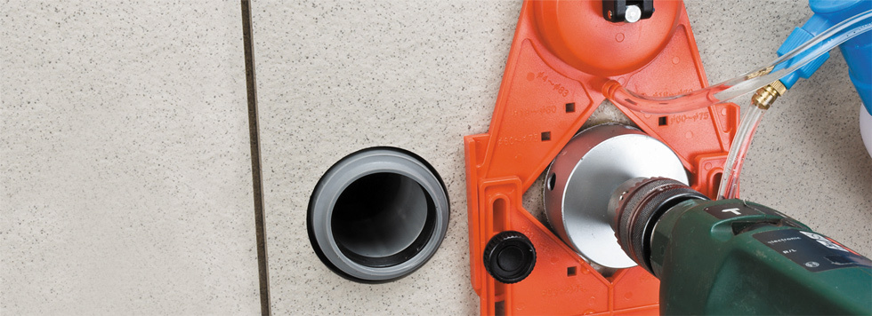 Bohrlehre Diamant-Lochsägen