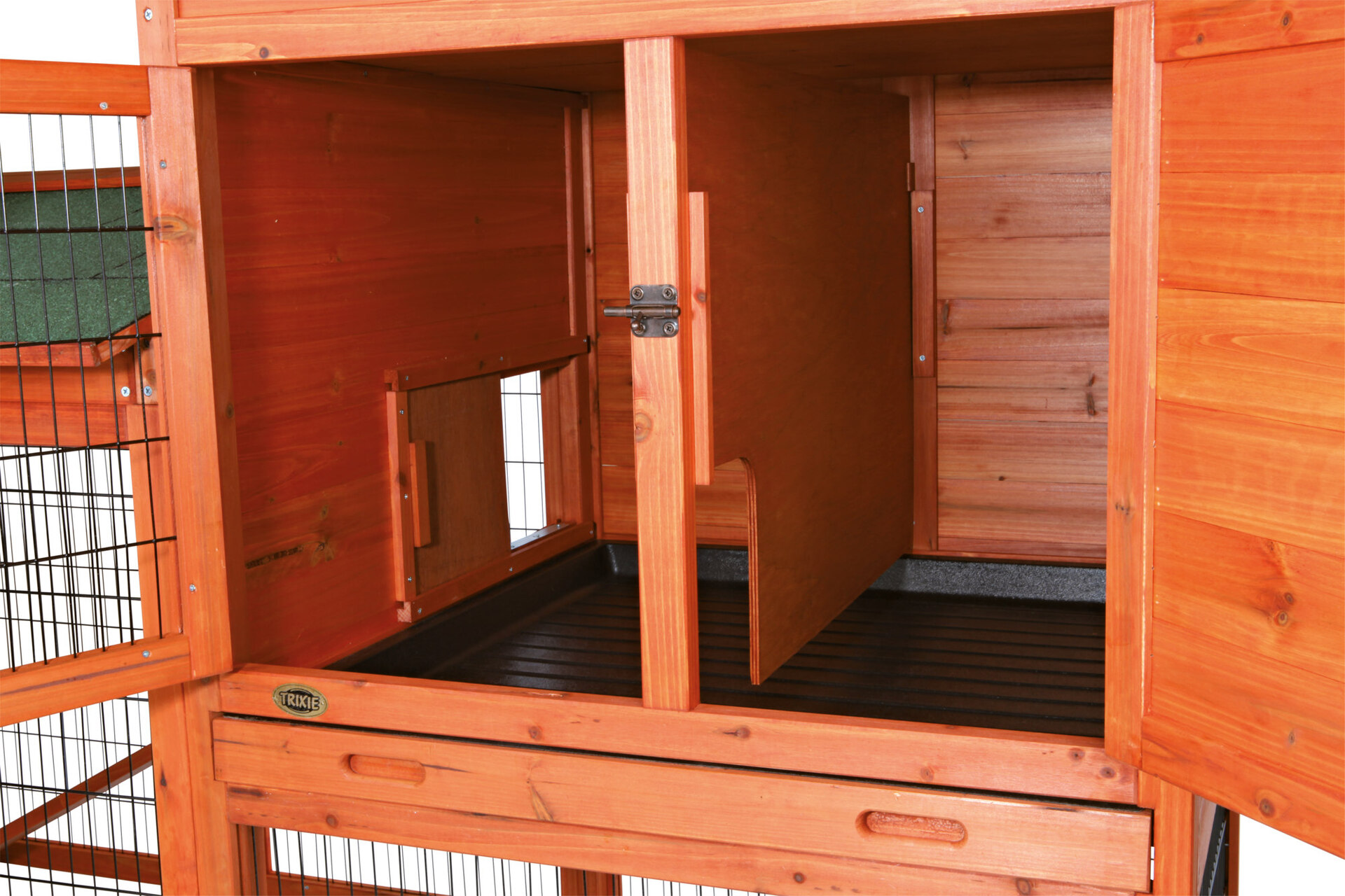 Kleintierstall mit Freilaufgehege bei leitermann.de günstig kaufen Kleintierstall mit Freilaufgehege