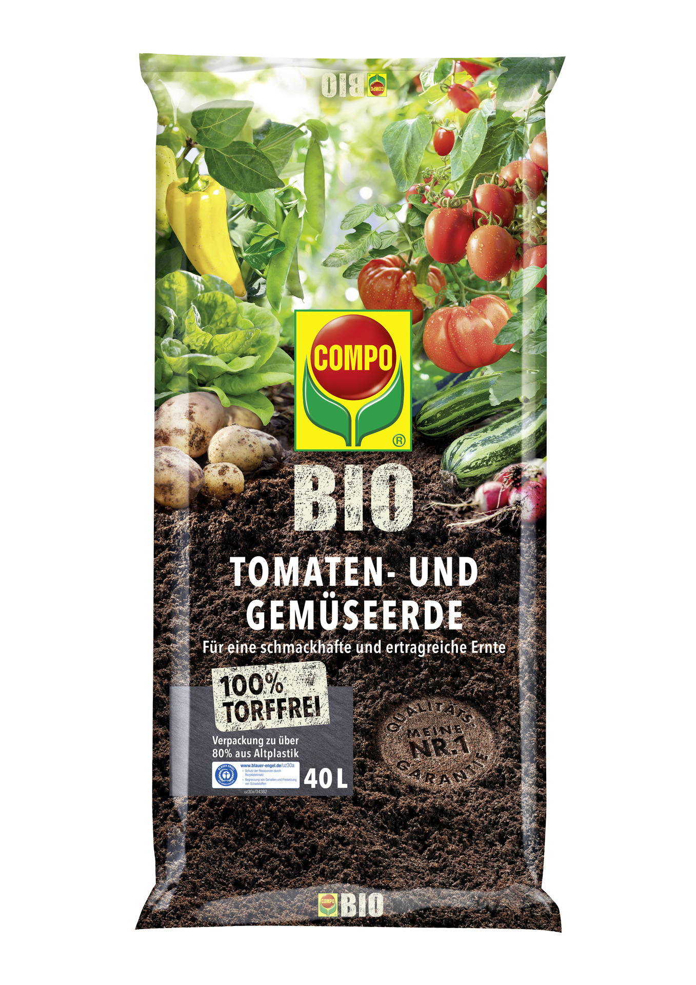 BIO Tomaten- und Gemüseerde, torffrei