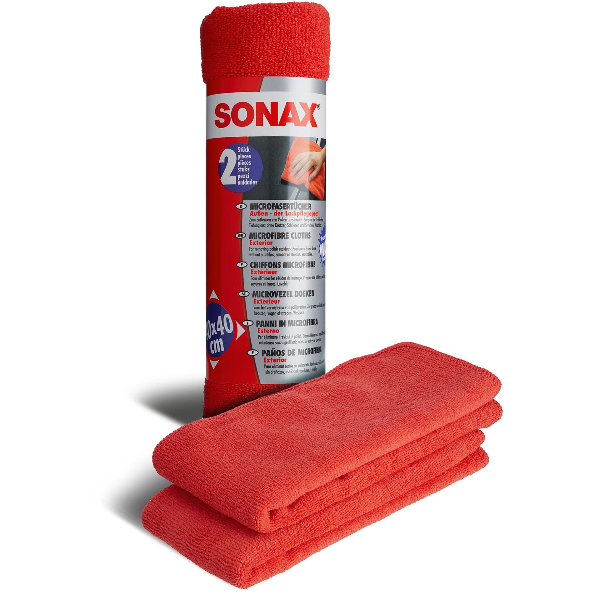 SONAX Microfaser-Tuch außen