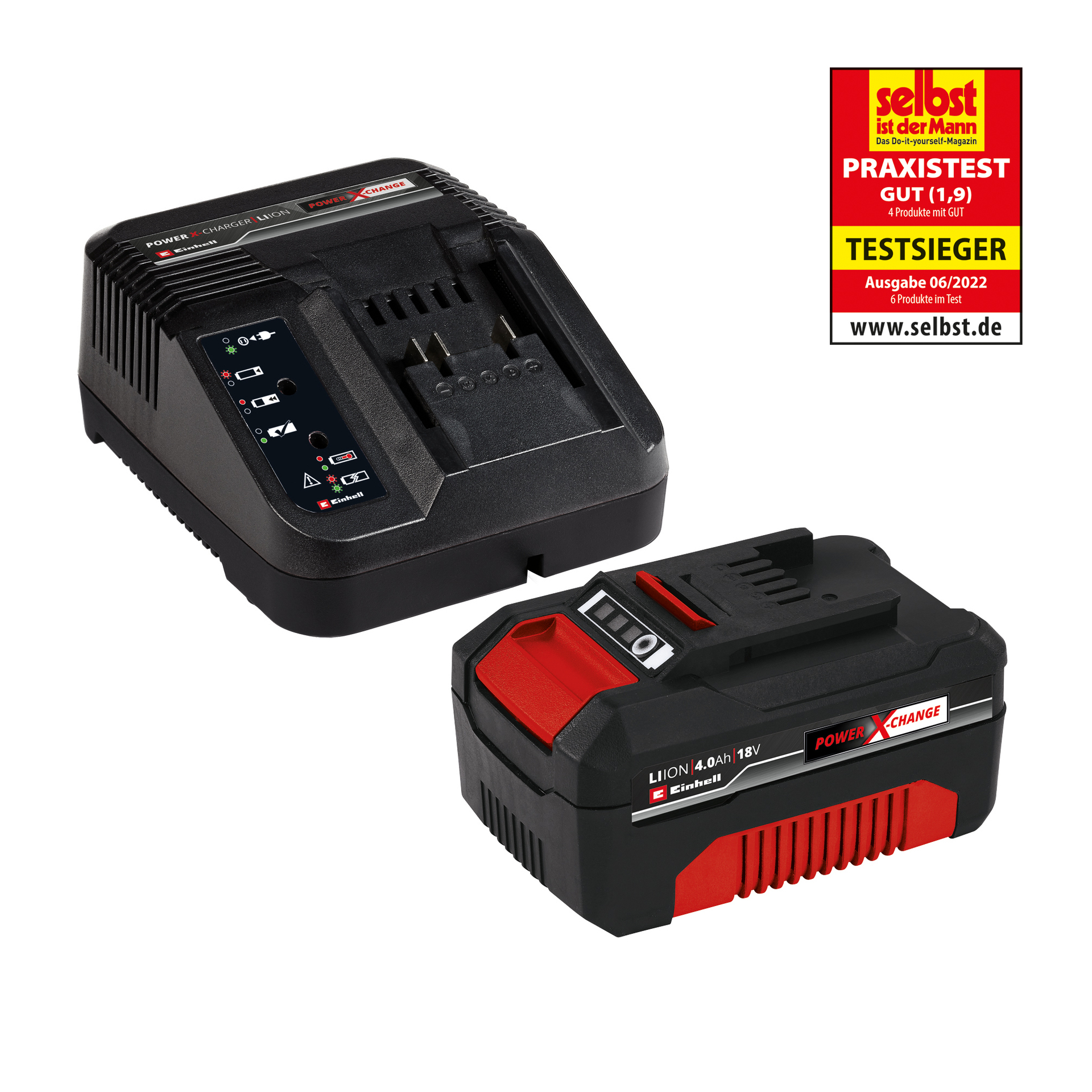 Power X-Change Starter Kit 18V 4,0Ah bei leitermann.de günstig kaufen Power X-Change Starter Kit 18V 4,0Ah