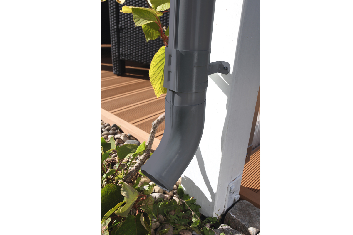 Regenrinnen-Set 919cm (2er-Set), Stahl