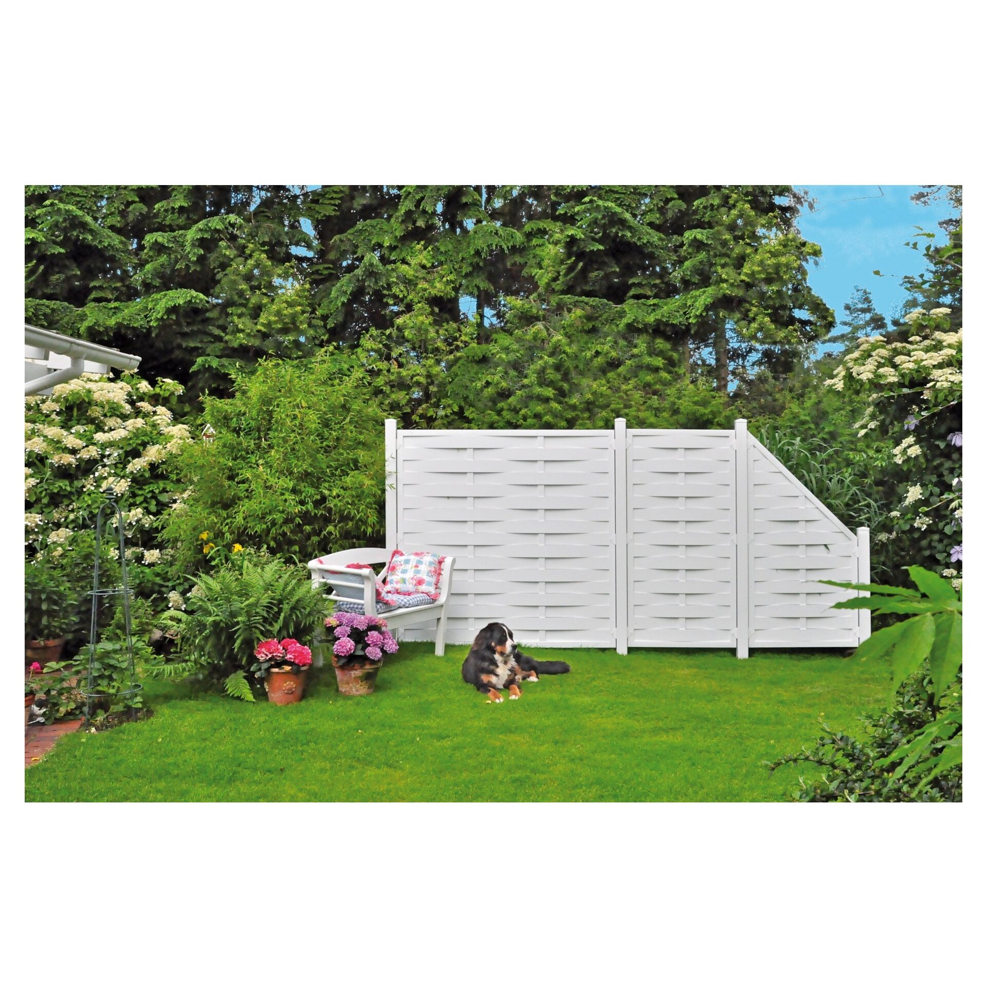 LIGHTLINE KS-LAMELLENZAUN 90x180/90 cm