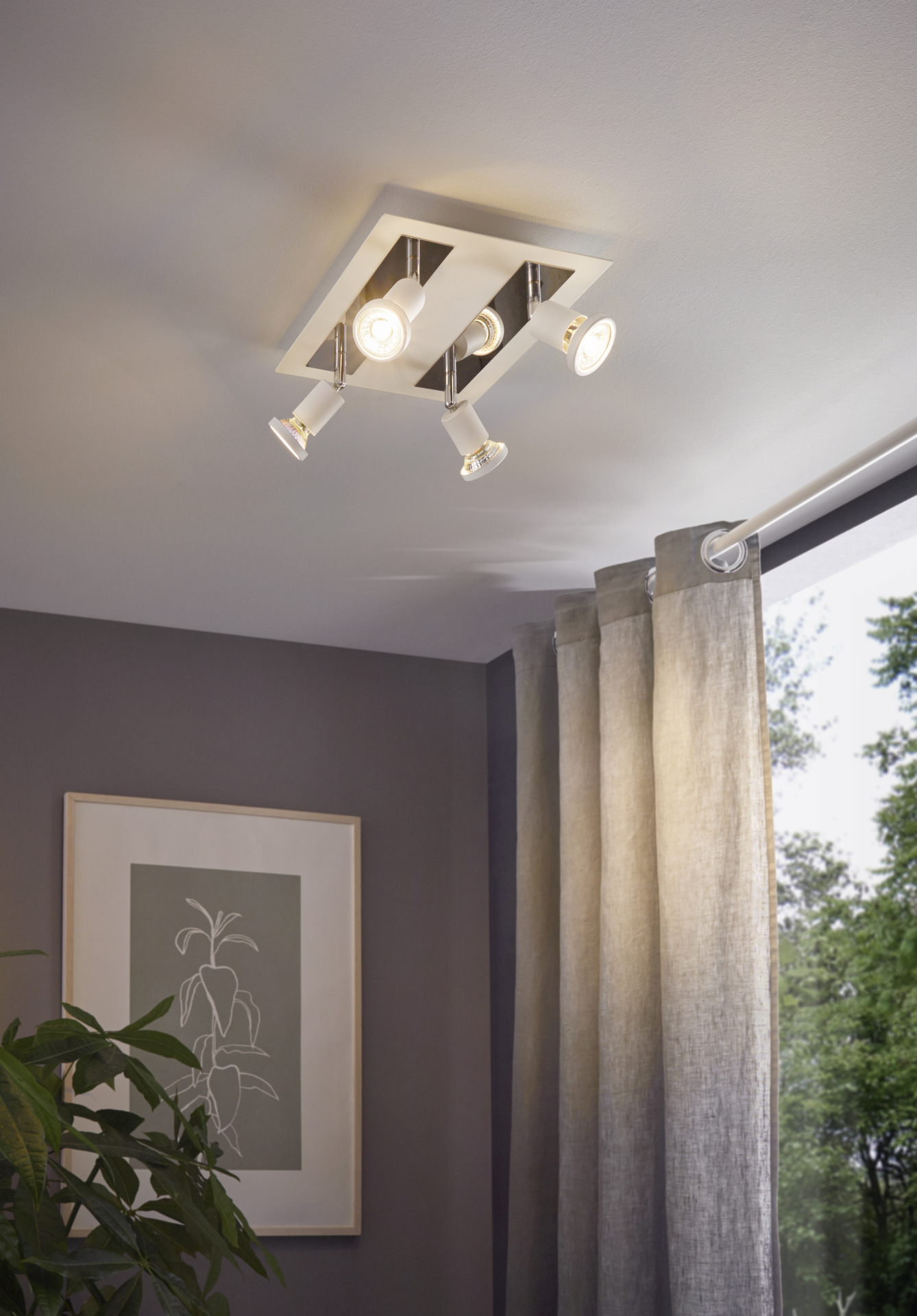 Spotbalken SARRIA 4-flammig bei leitermann.de günstig kaufen Spotbalken SARRIA 4-flammig