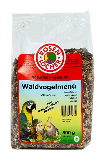 Rosenlöcher Waldvogelmenü 800g