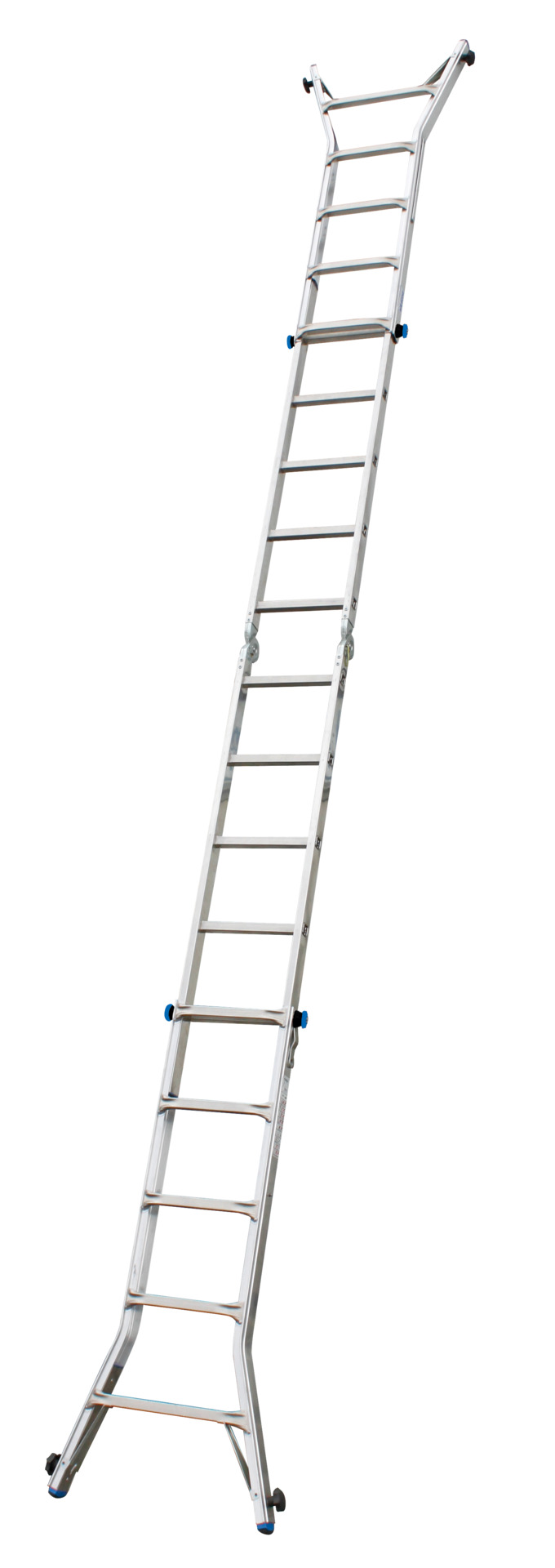 Gelenk-Teleskopleiter Stabilo mit Holmverlängerung