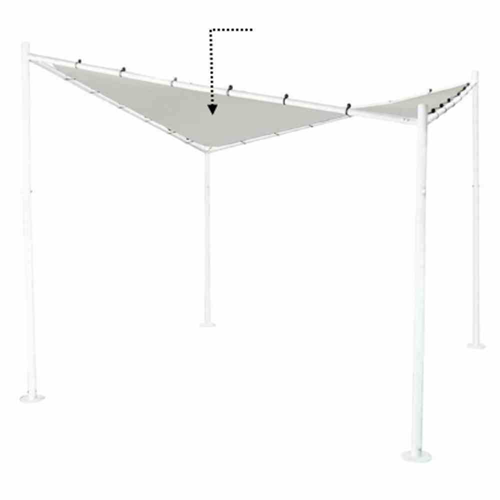 Dachbezug zu Berlino Pavillon 3x3 m