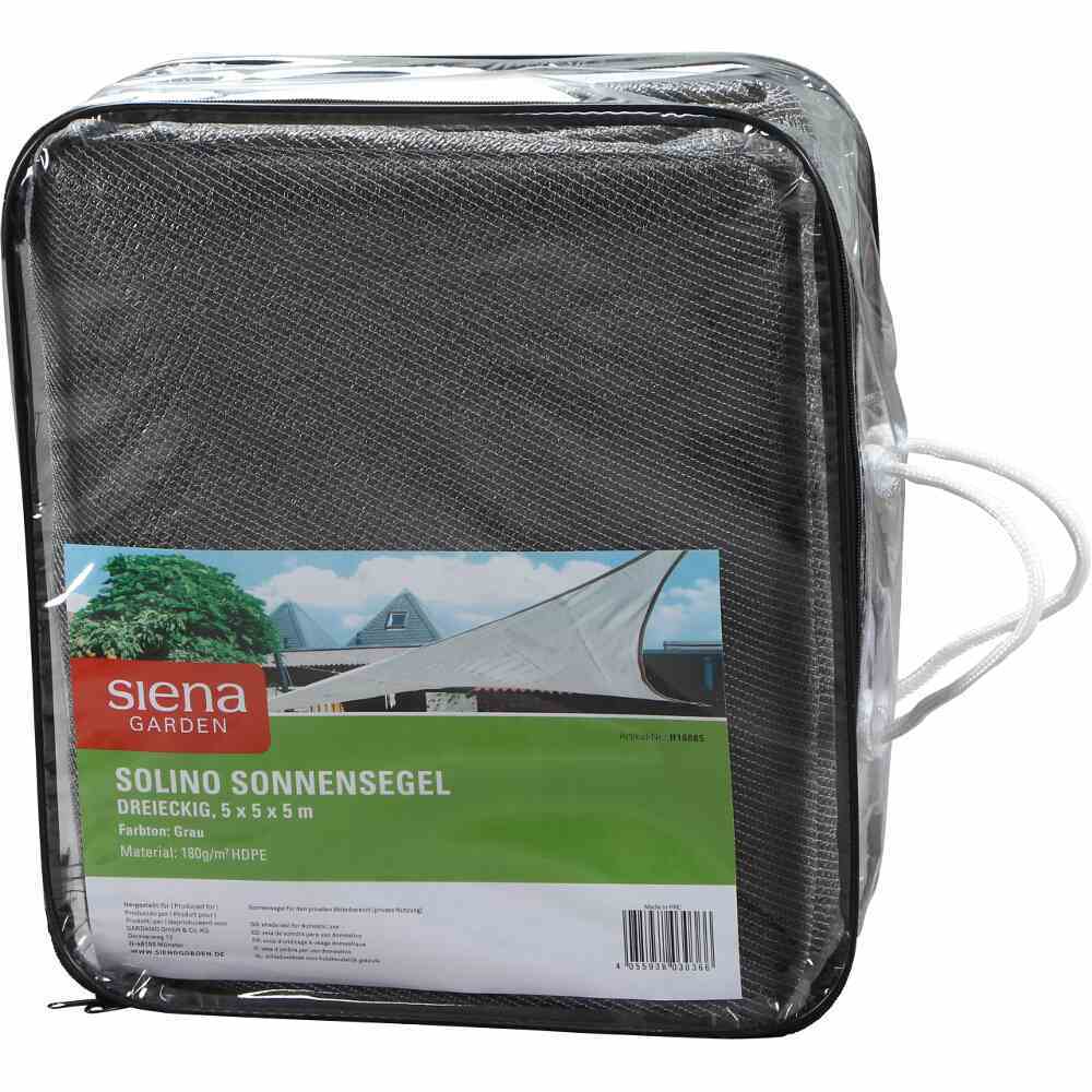 Solino Sonnensegel grau