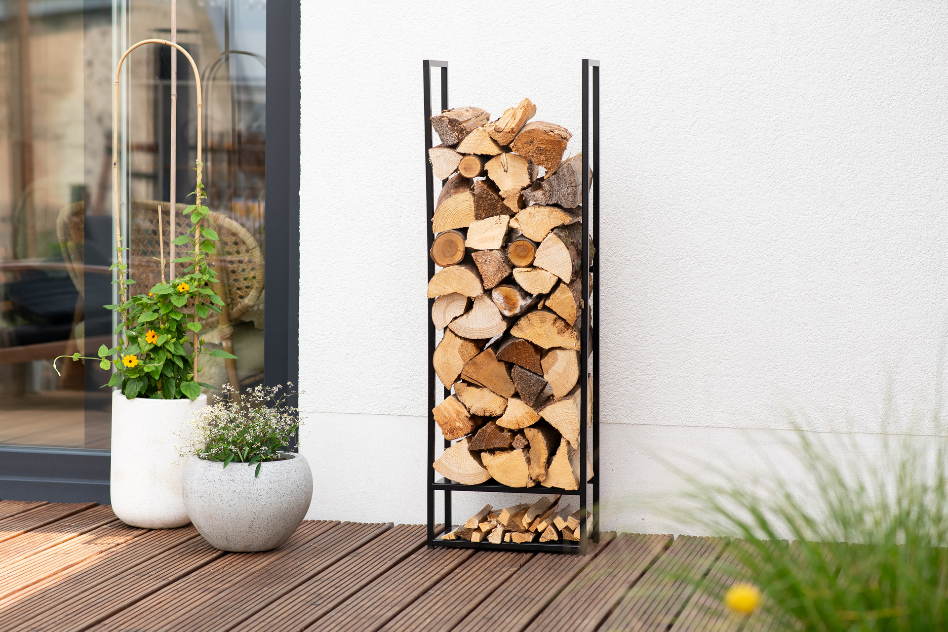 Kaminholzregal Stephan bei leitermann.de günstig kaufen Kaminholzregal Stephan