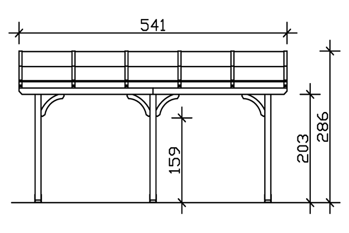 Terrassenüberdachung Venezia bei leitermann.de günstig kaufen Terrassenüberdachung Venezia