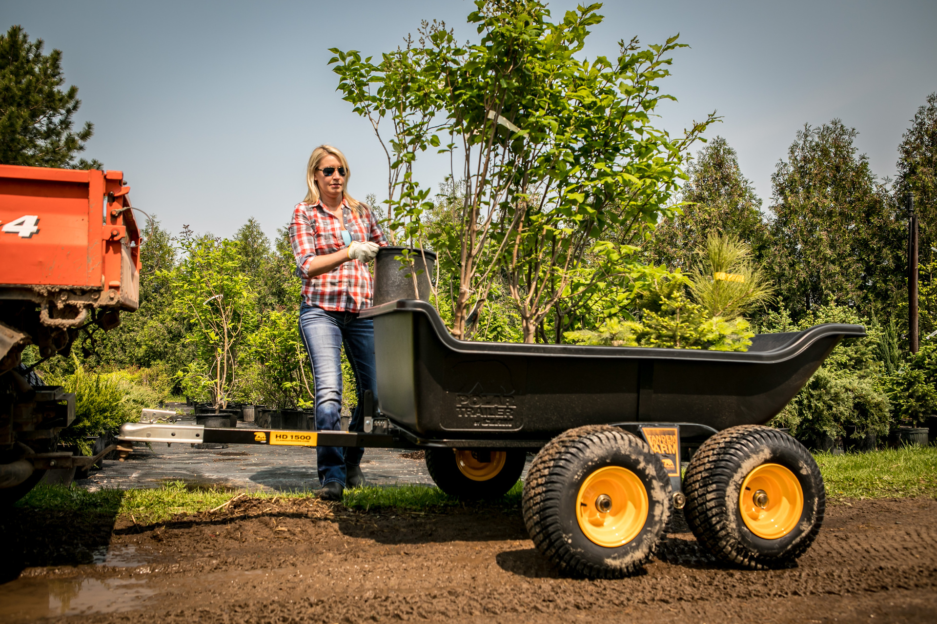 Tandem Trailer Anhänger TA1500 bei leitermann.de günstig kaufen Tandem Trailer Anhänger TA1500