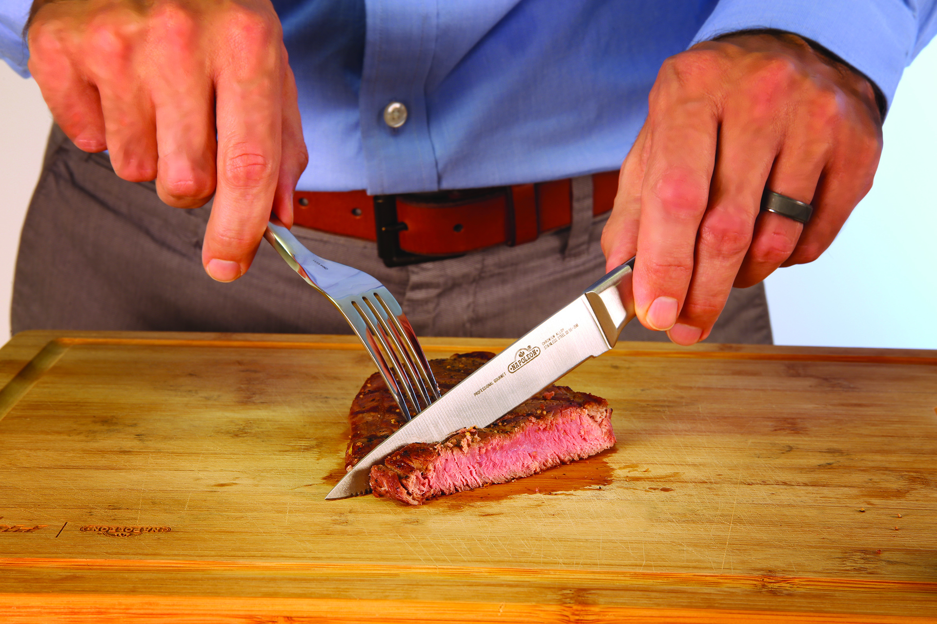 Wellenschliff Steak Messer bei leitermann.de günstig kaufen Wellenschliff Steak Messer