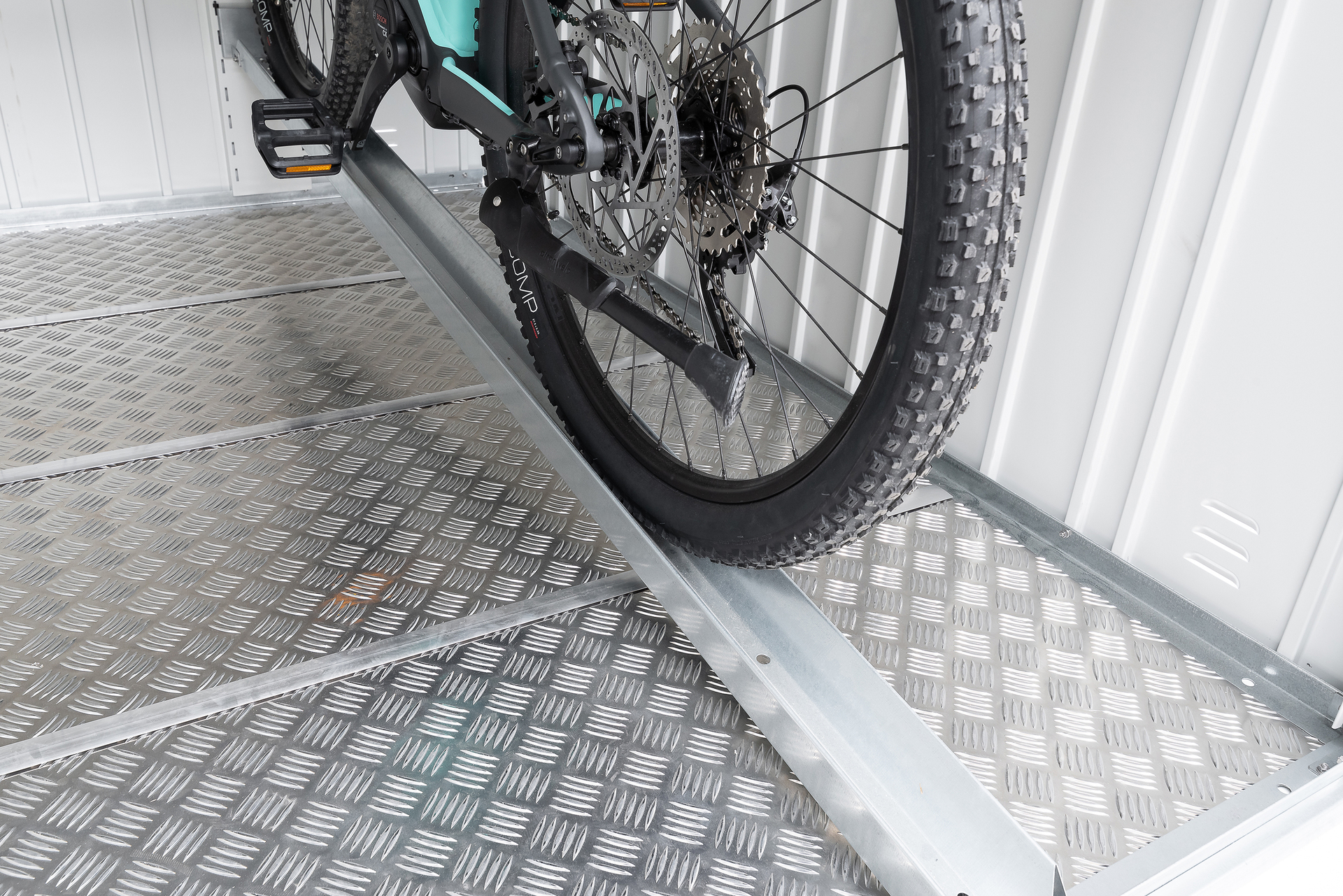 Fahrradschiene für MiniGarage bei leitermann.de günstig kaufen Fahrradschiene für MiniGarage