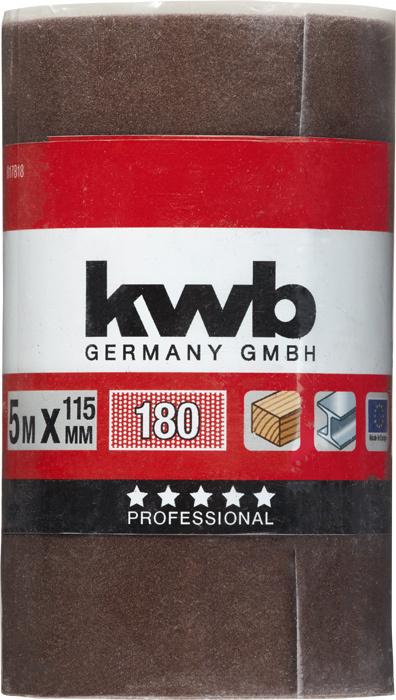 Schleifmittel auf Rollen