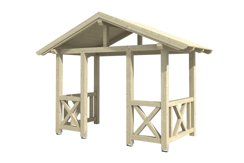 Vordach Stralsund 7 Satteldach