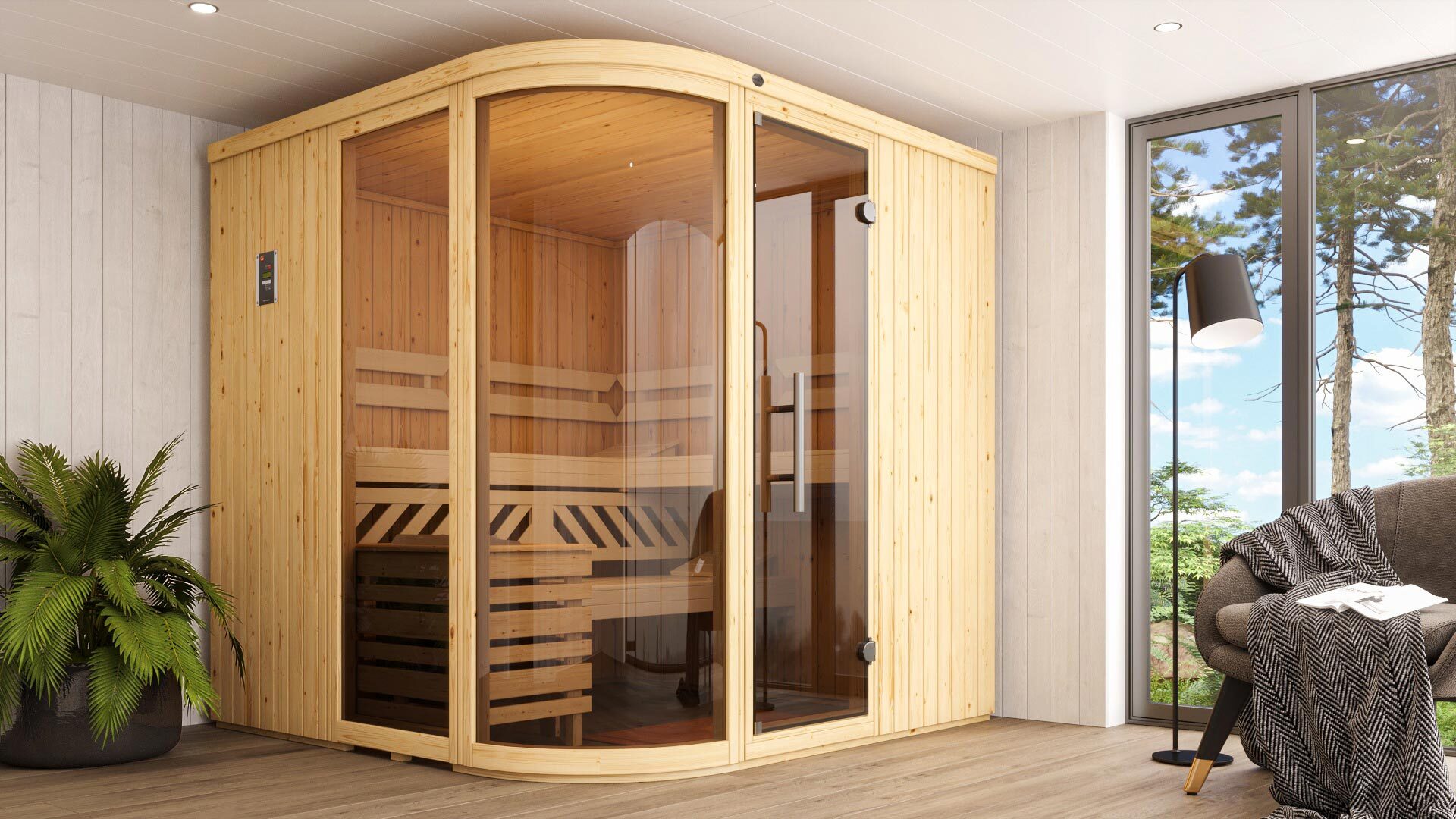 WEKA Design-Sauna SARA 2