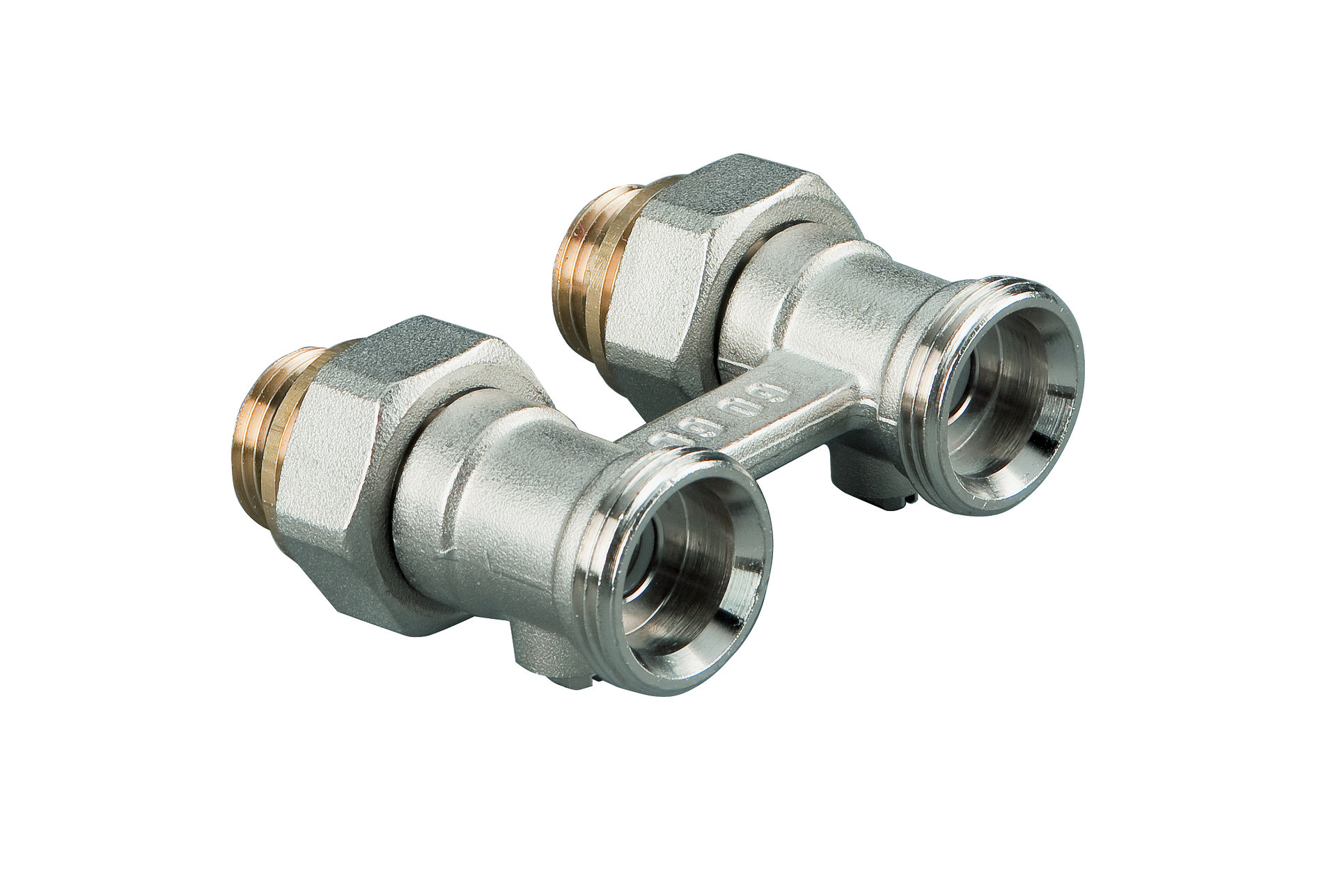 Doppelkugelhahn Durchgangsform DN 15, 21,3 mm (1/2") bei leitermann.de günstig kaufen Doppelkugelhahn Durchgangsform DN 15, 21,3 mm (1/2")