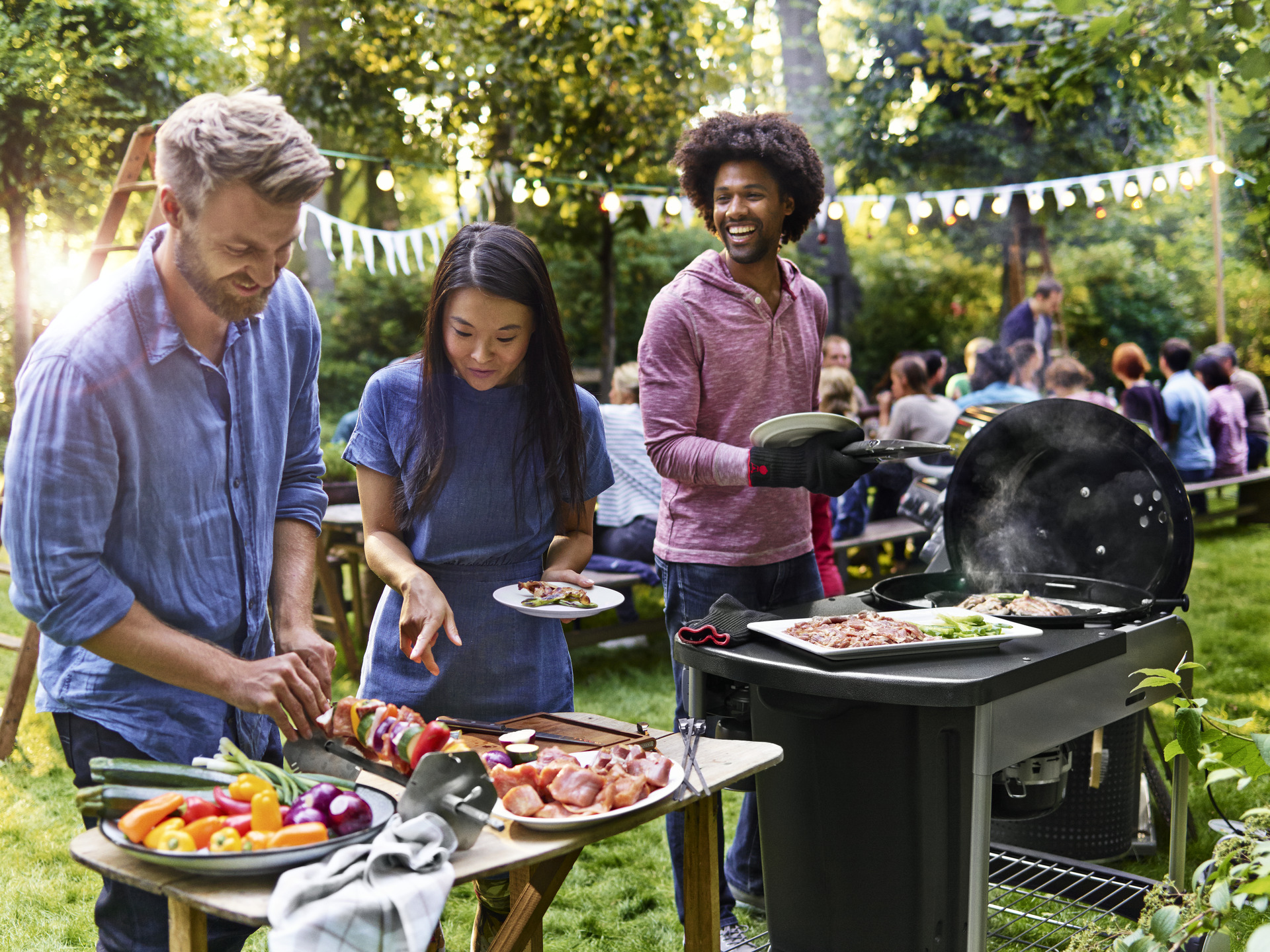 Holzkohlegrill Performer Deluxe GBS bei leitermann.de günstig kaufen Holzkohlegrill Performer Deluxe GBS