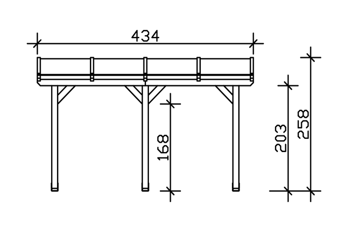 Terrassenüberdachung Andria
