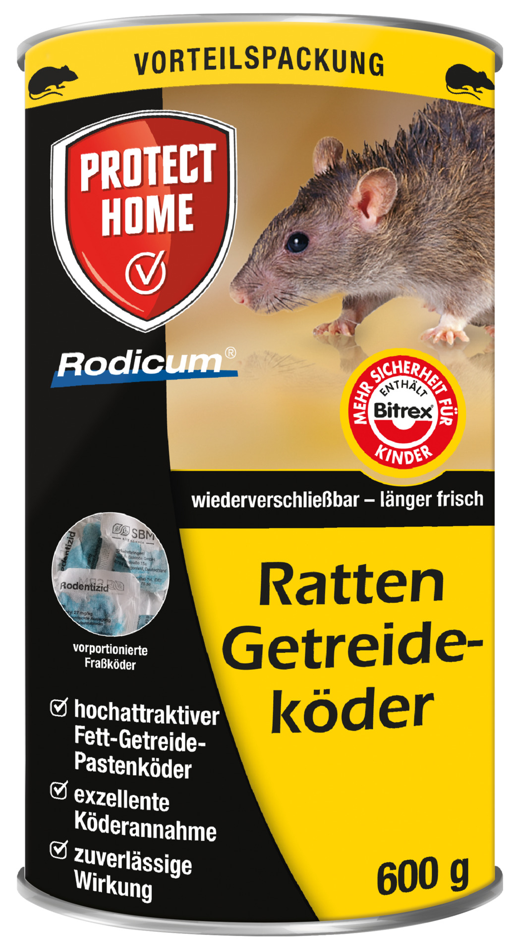 SBM Rodicum Ratten Getreideköder