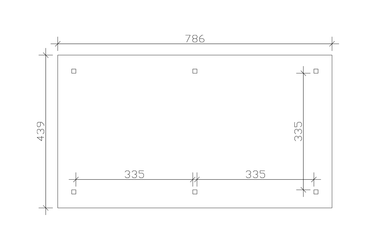 4-Eck Pavillon Orleans