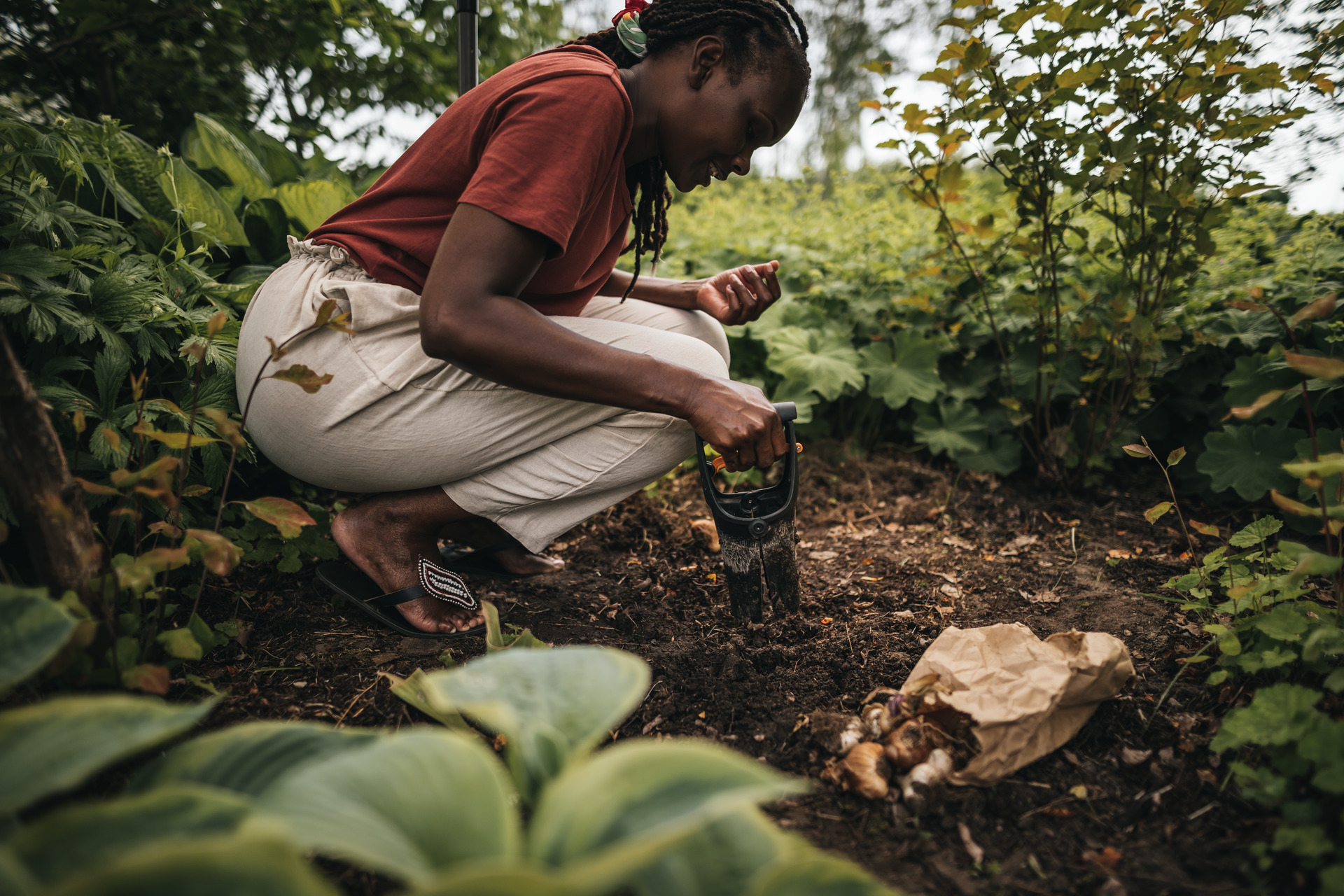 Solid Blumenzwiebel-Pflanzer