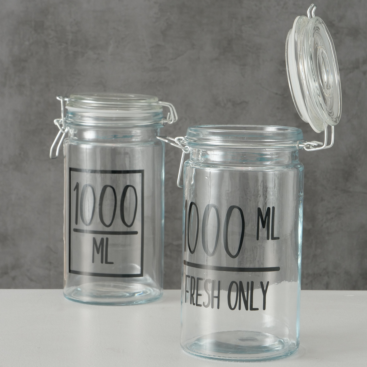 Vorratsglas Milly, 2-fach sortiert