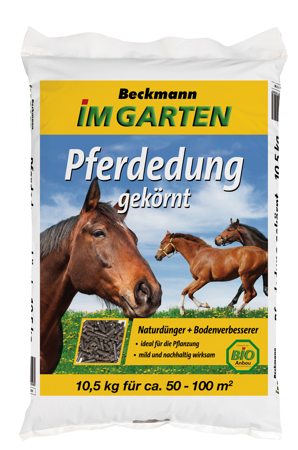 Beckmann & Brehm GmbH Pferdedung gekörnt 10,5kg
