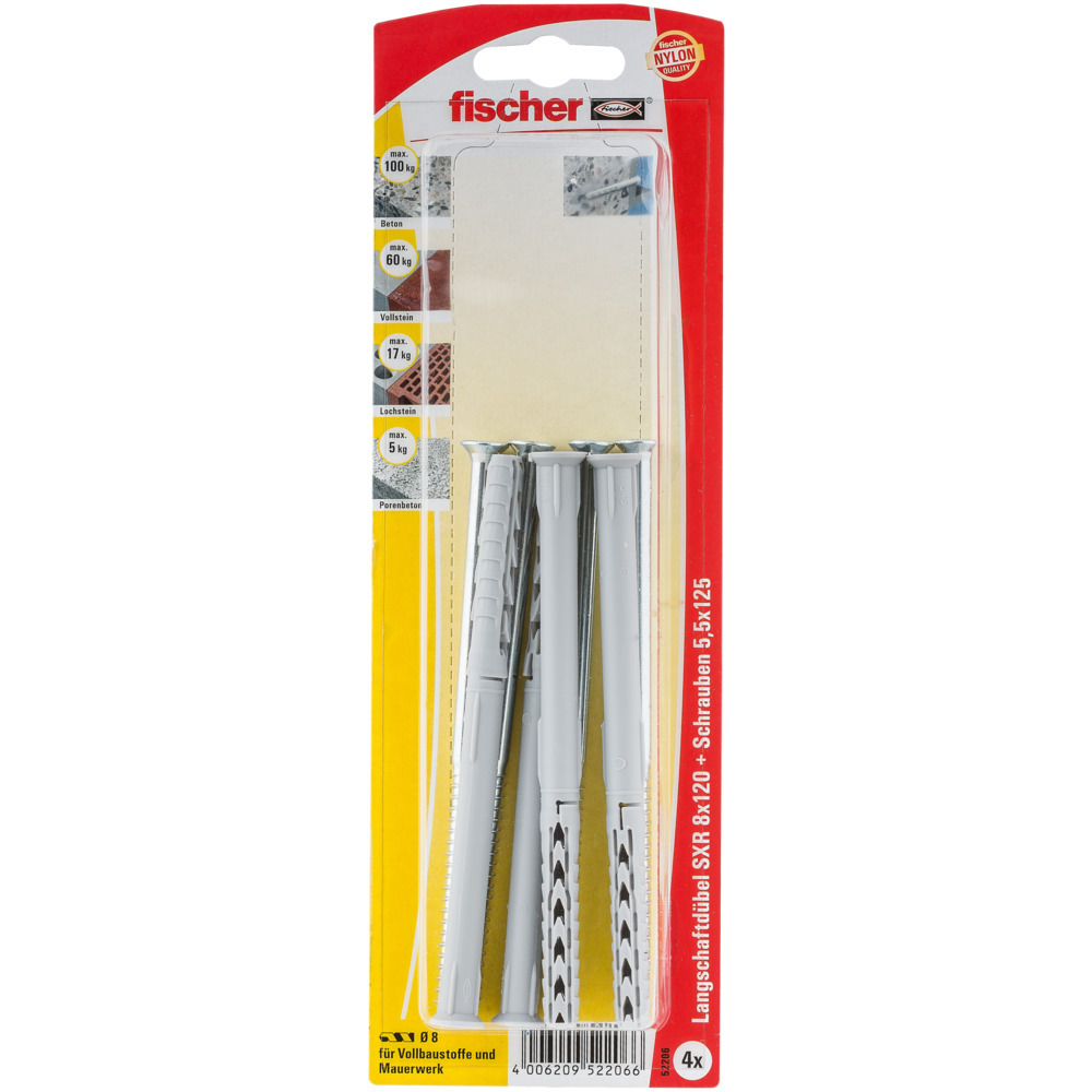 Langschaftdübel SXR Z bei leitermann.de günstig kaufen Langschaftdübel SXR Z