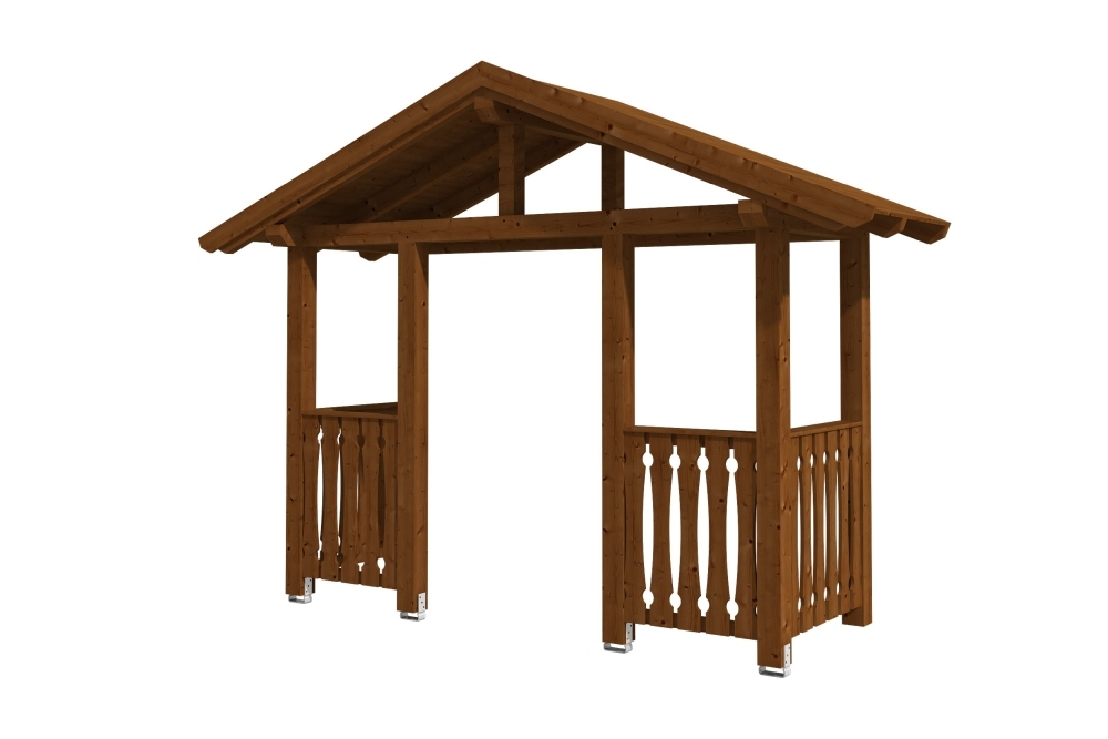 Vordach Stralsund 6 Satteldach