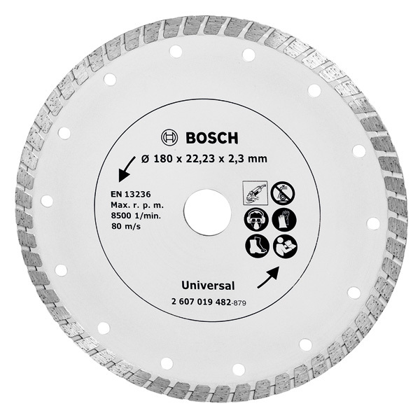 Bosch Diamanttrennscheibe Turbo 180mm Bauma