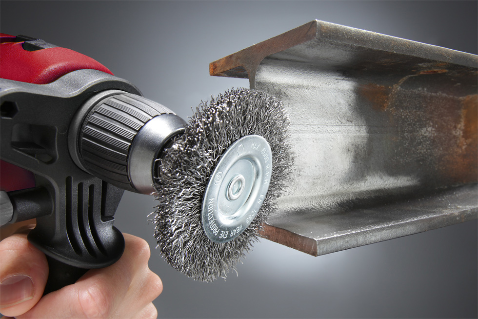 Scheibenbürste grob