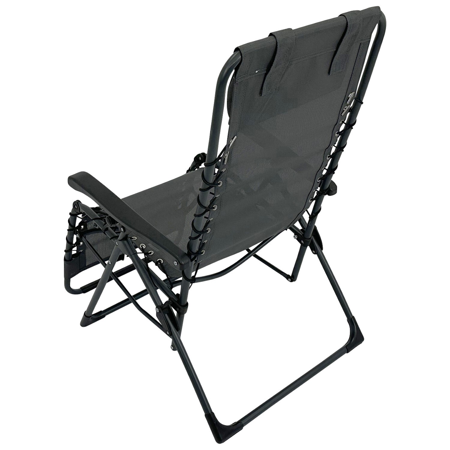 Relaxsessel Hochlehner, Stahl/Textil