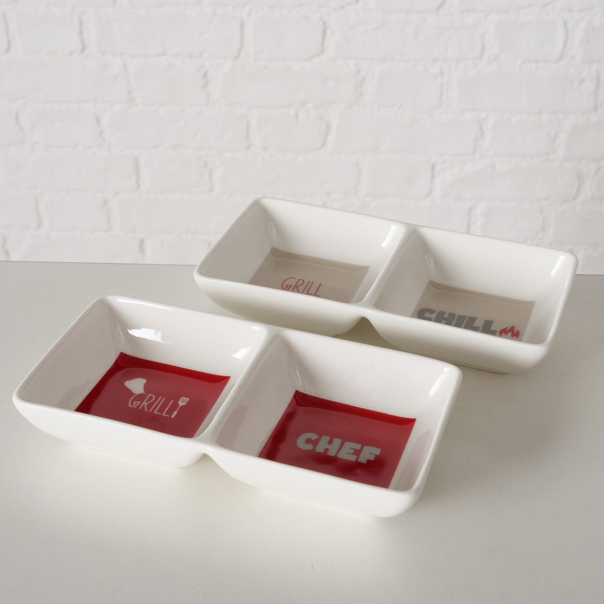 Schale Grillzeit, 2-fach sortiert