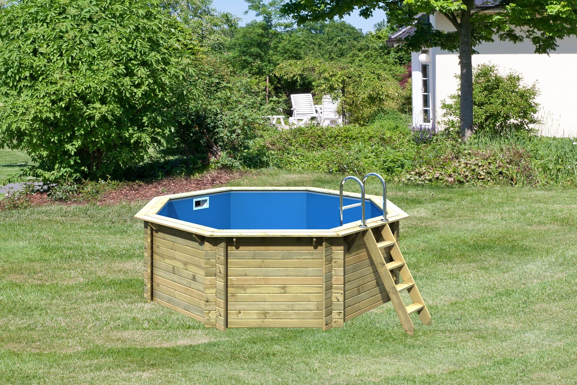 Holz-Pool Modell 1