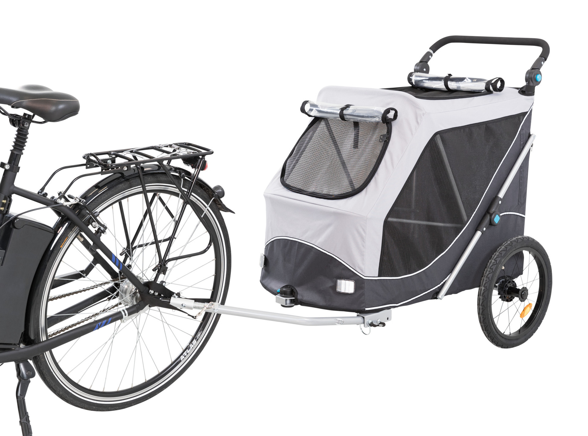 Fahrrad-Anhänger für Hunde