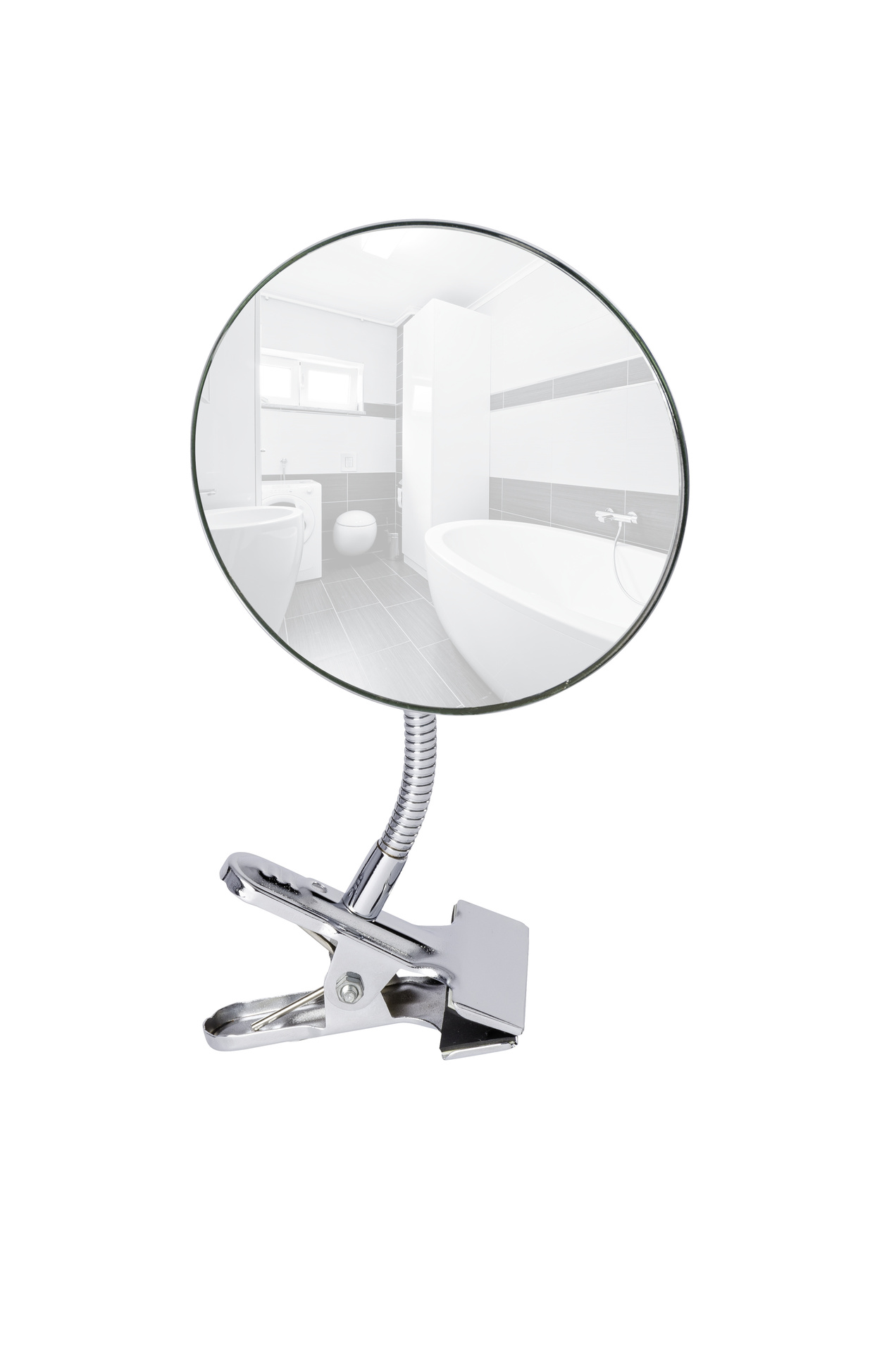 Kosmetikspiegel Clip 5-fach
