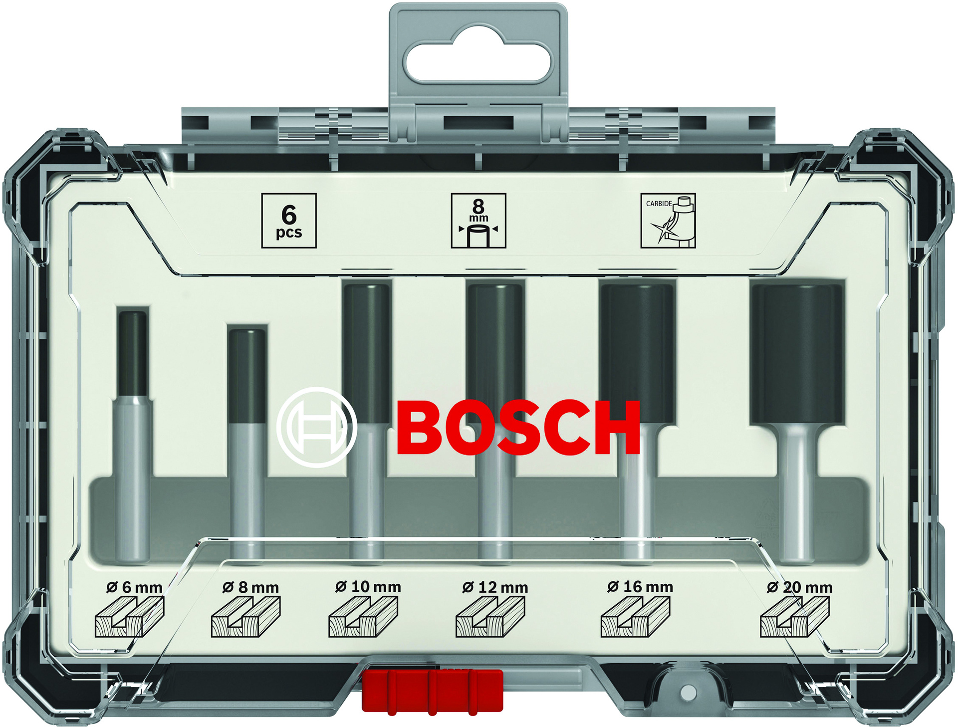 Bosch Nutfräser-Set