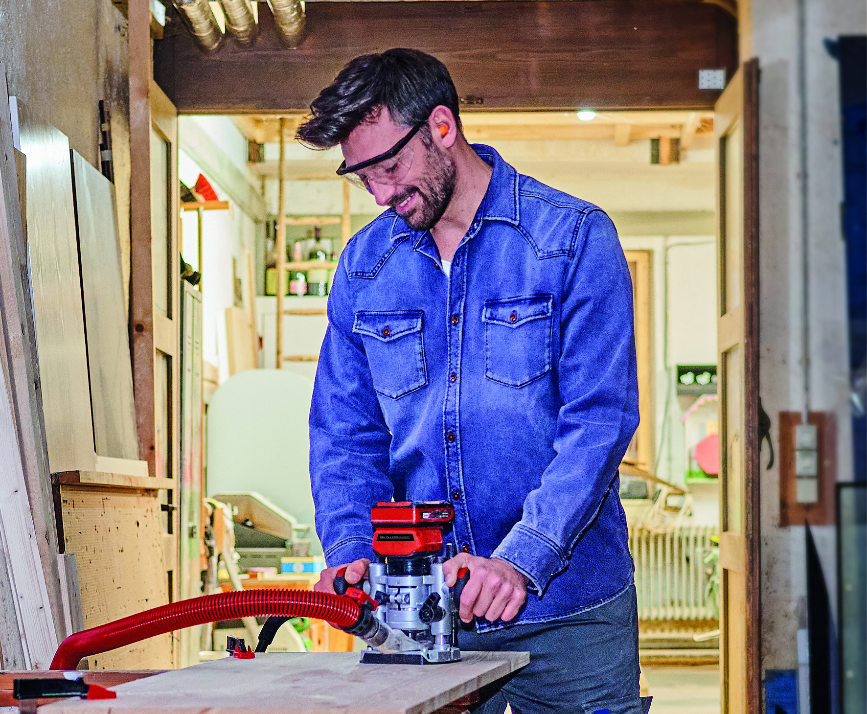 Akku-Oberfräse Tp-Ro 18 Li Bl - Solo bei leitermann.de günstig kaufen Akku-Oberfräse Tp-Ro 18 Li Bl - Solo