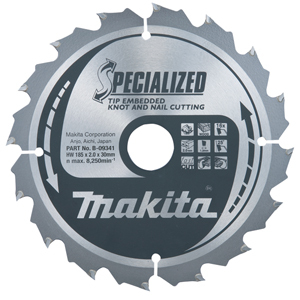 Makita Werkzeug GmbH SPECIALIZED Sägeblatt 185x30x20Z